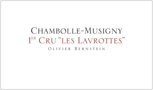Rượu vang đỏ Olivier Bernstein Chambolle-Musigny Les Lavrottes Premier Cru 2017