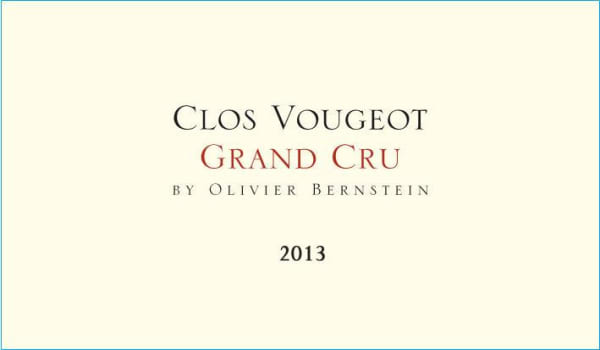 Rượu vang đỏ Olivier Bernstein Clos Vougeot Grand Cru 2013