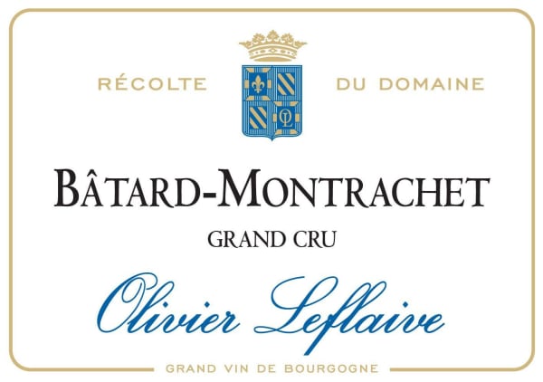 Rượu vang trằng Olivier Leflaive Batard-Montrachet Grand Cru 2013