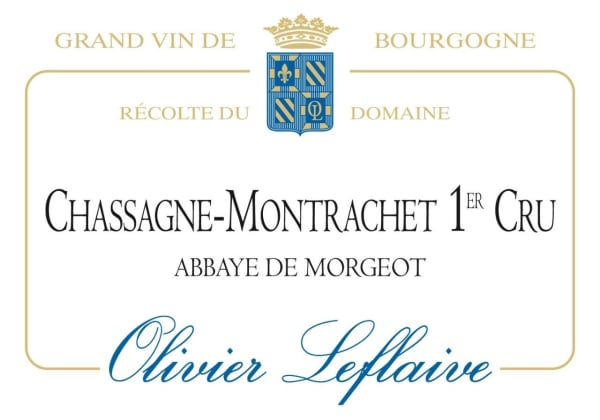 Rượu vang trằng Olivier Leflaive Chassagne-Montrachet Abbaye de Morgeot Premier Cru 2019