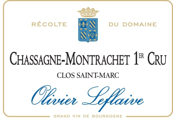Rượu vang trằng Olivier Leflaive Chassagne-Montrachet Clos Saint Marc Premier Cru 2016
