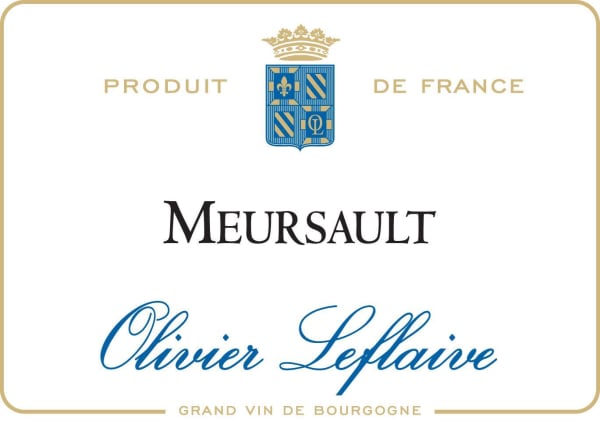 Rượu vang trằng Olivier Leflaive Meursault 2018