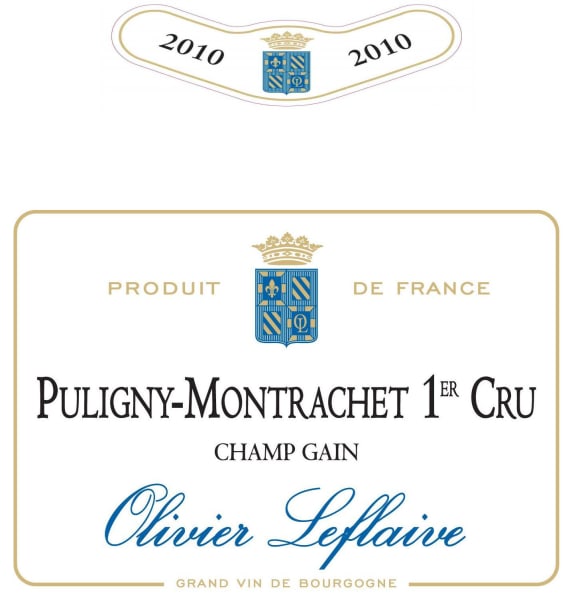 Rượu vang trằng Olivier Leflaive Puligny-Montrachet Champ Gain Premier Cru 2010