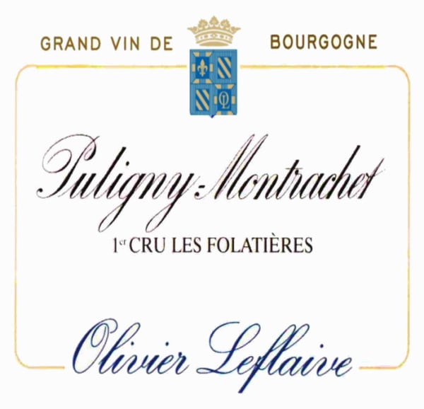 Rượu vang trằng Olivier Leflaive Puligny-Montrachet Les Folatieres Premier Cru 2008