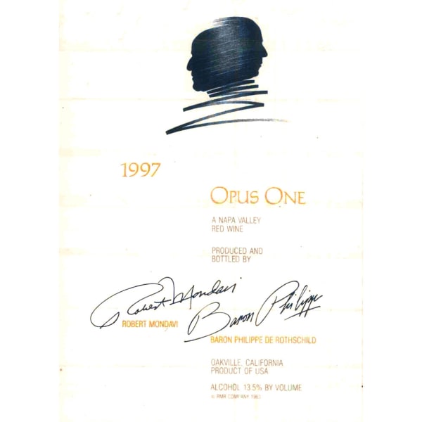 Rượu vang đỏ Opus One 1997