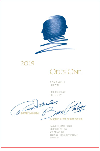 Rượu vang đỏ Opus One 2019