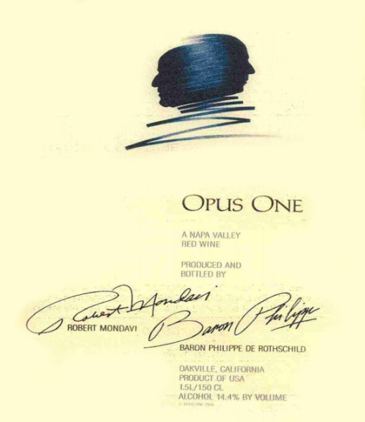 Rượu vang đỏ Opus One cut capsule 2011