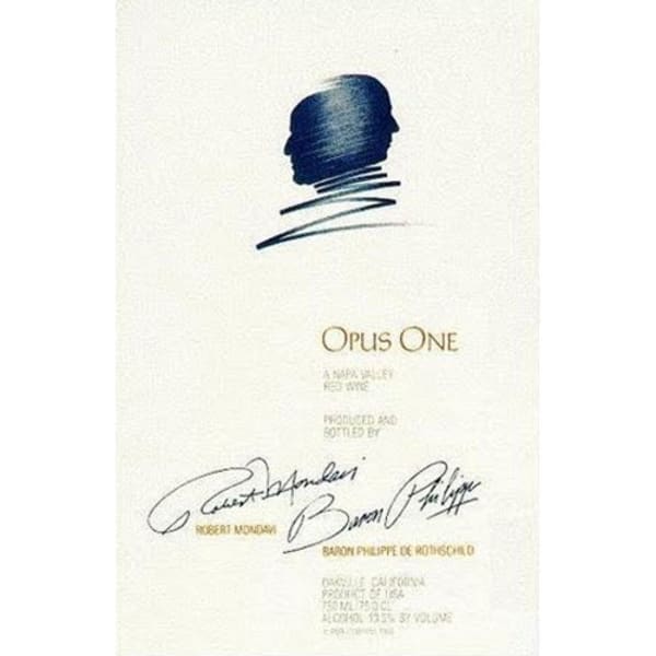 Rượu vang đỏ Opus One (slightly scuffed label) 2001