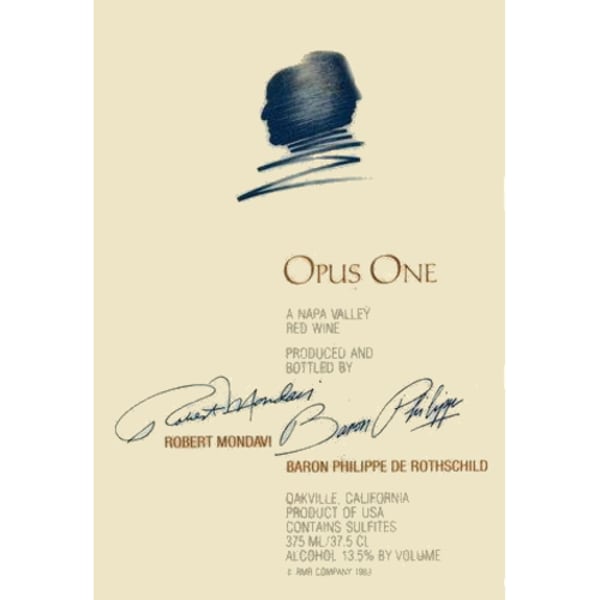 Rượu vang đỏ Opus One (stained labels) 2003