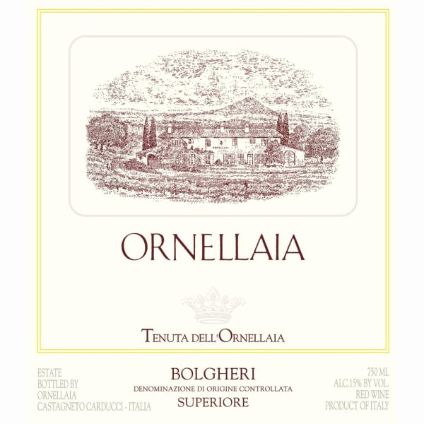 Rượu vang đỏ Ornellaia (chai Magnum 1,5 lít) 2008