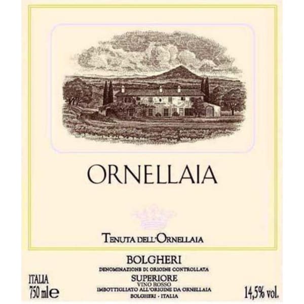 Rượu vang đỏ Ornellaia (chai Magnum 1,5 lít) 2011