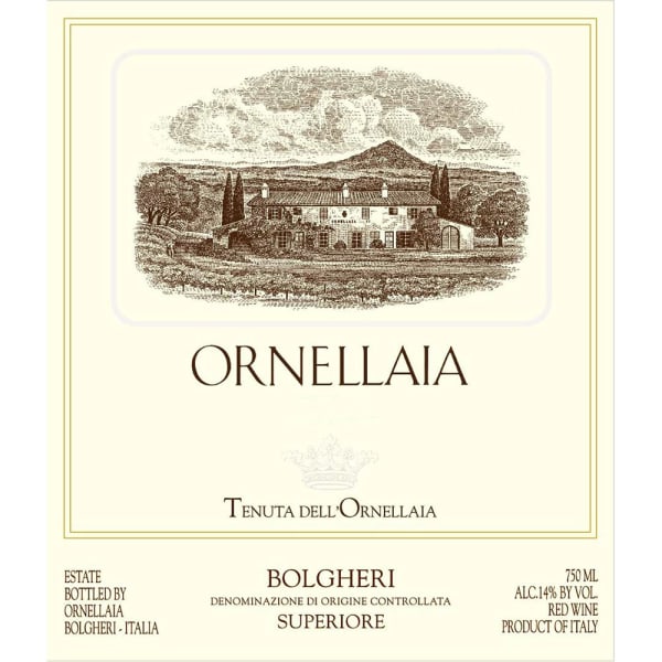 Rượu vang đỏ Ornellaia (chai Magnum 1,5 lít) 2013