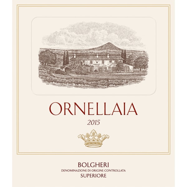 Rượu vang đỏ Ornellaia (chai Magnum 1,5 lít) 2015