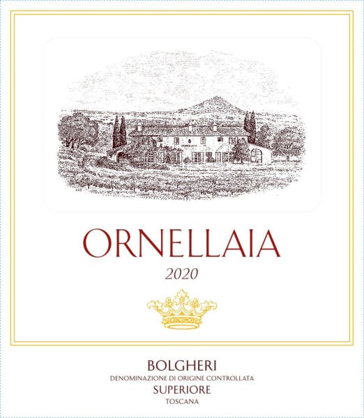 Rượu vang đỏ Ornellaia (chai Magnum 1,5 lít) 2020
