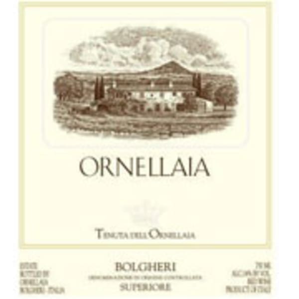 Rượu vang đỏ Ornellaia 1988