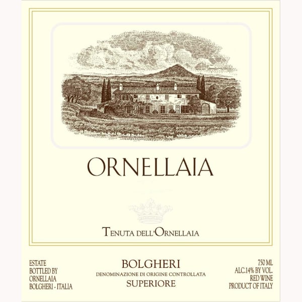Rượu vang đỏ Ornellaia 2001