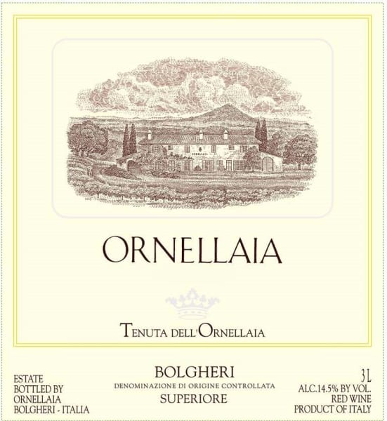 Rượu vang đỏ Ornellaia 2007