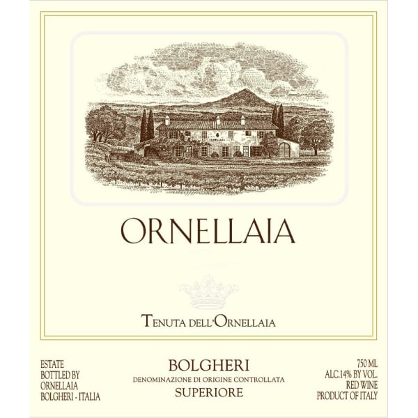 Rượu vang đỏ Ornellaia (chai 3 lít) 1998