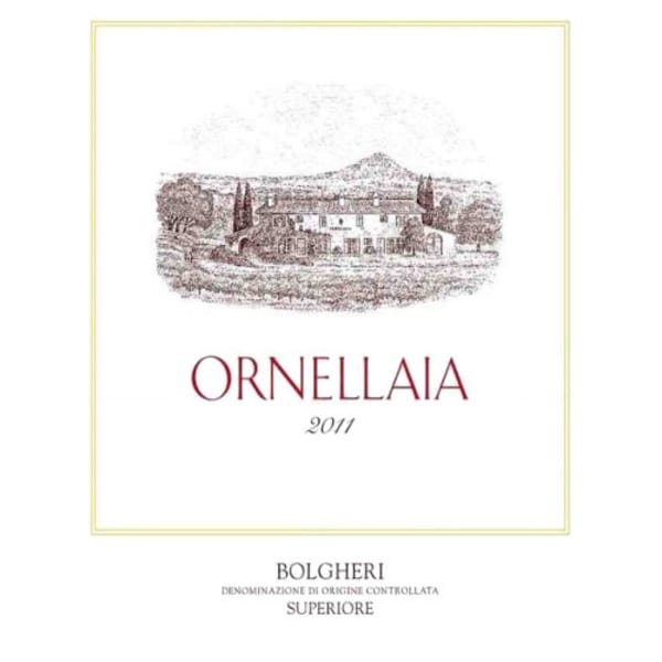 Rượu vang đỏ Ornellaia (chai 3 lít) 2011