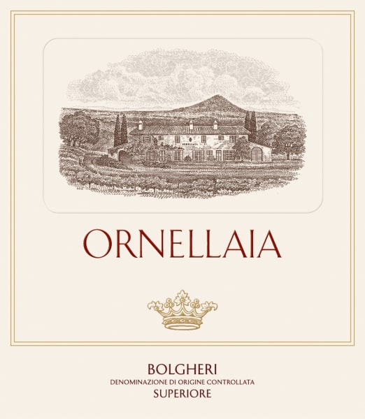 Rượu vang đỏ Ornellaia (chai 3 lít) 2017