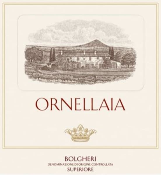 Rượu vang đỏ Ornellaia (chai 3 lít) 2018