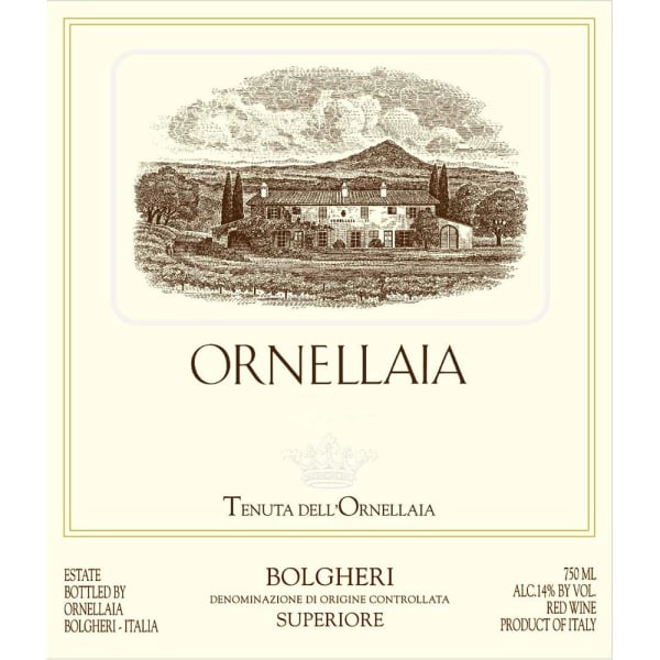 Rượu vang đỏ Ornellaia (chai 6 lít) 2013
