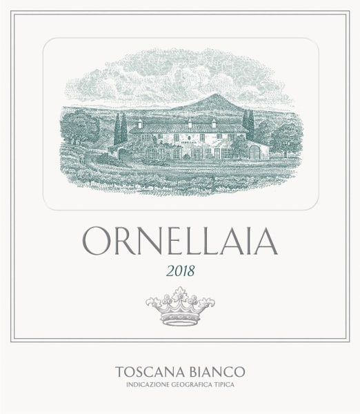 Rượu vang trằng Ornellaia Bianco 2018
