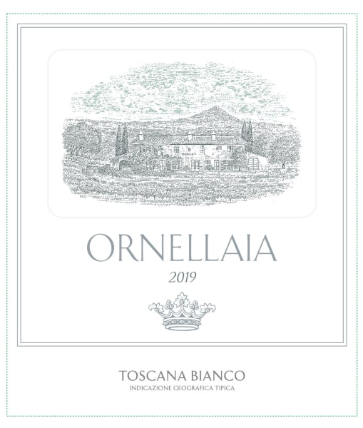 Rượu vang trằng Ornellaia Bianco 2019