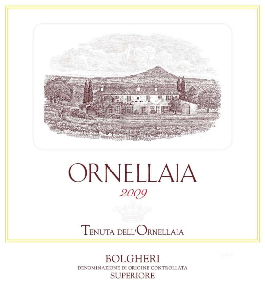 Rượu vang đỏ Ornellaia Bolgheri Superiore 2009