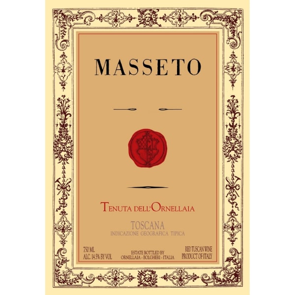 Rượu vang đỏ Ornellaia Masseto (chai Magnum 1,5 lít) 2008