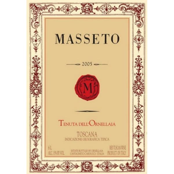Rượu vang đỏ Ornellaia Masseto 2005