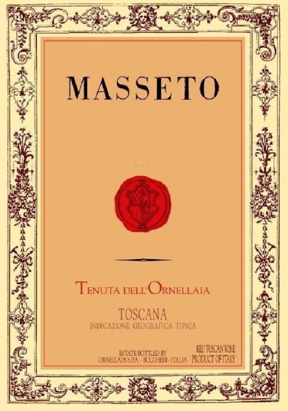 Rượu vang đỏ Ornellaia Masseto 2011