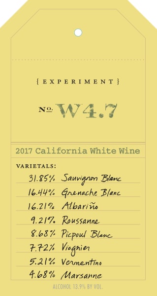 Rượu vang trằng OVID White Experiment W4.7 2017