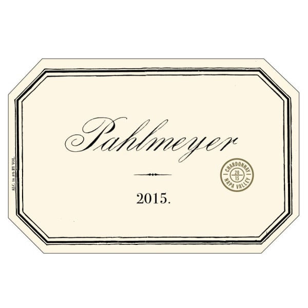 Rượu vang trằng Pahlmeyer Napa Valley Chardonnay 2015