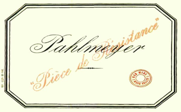Rượu vang đỏ Pahlmeyer Piece de Resistance 2007