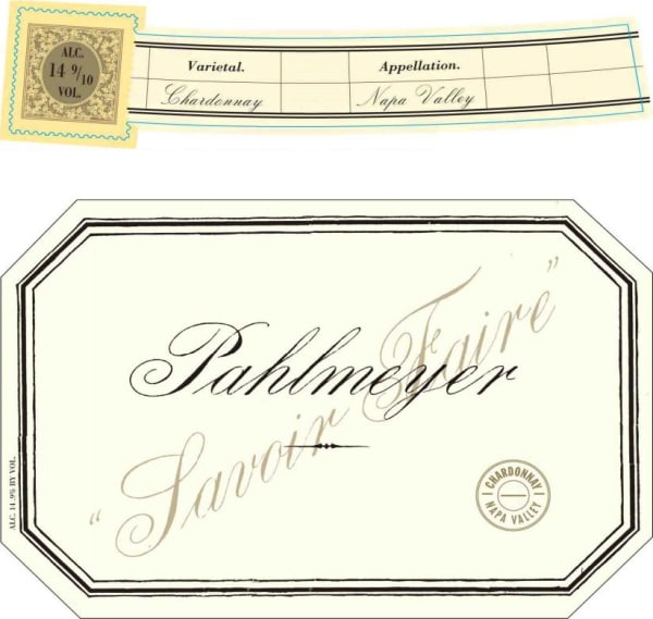 Rượu vang trằng Pahlmeyer Savoir Faire Chardonnay 2014
