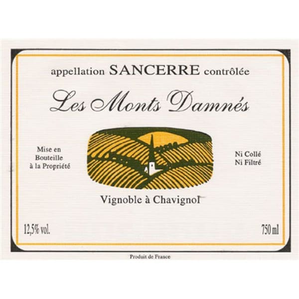 Rượu vang trằng Pascal Cotat Sancerre Les Monts Damnes 2020