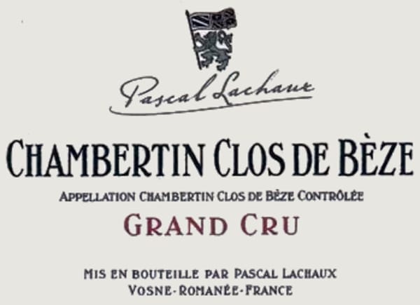 Rượu vang đỏ Pascal Lachaux Chambertin Clos-de-Beze Grand Cru 2005
