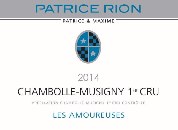 Rượu vang đỏ Patrice Rion Chambolle-Musigny Les Amoureuses Premier Cru 2014