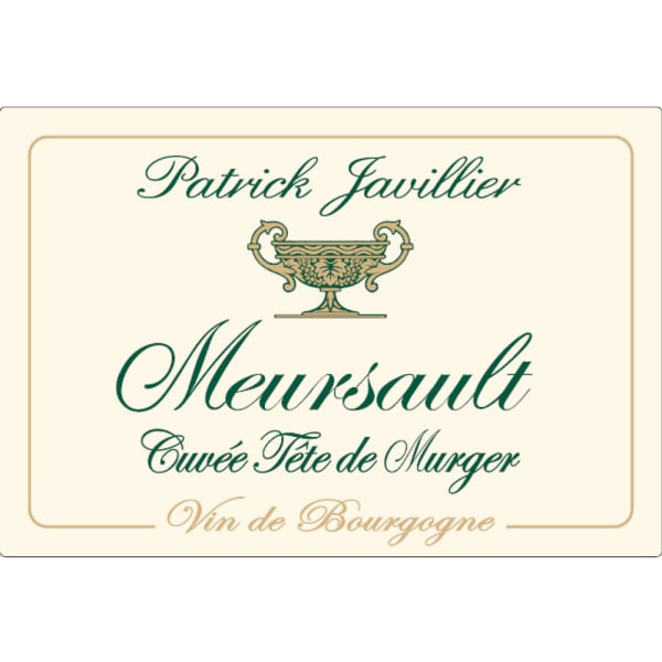 Rượu vang trằng Patrick Javillier Meursault Cuvee Tete de Murger 2017
