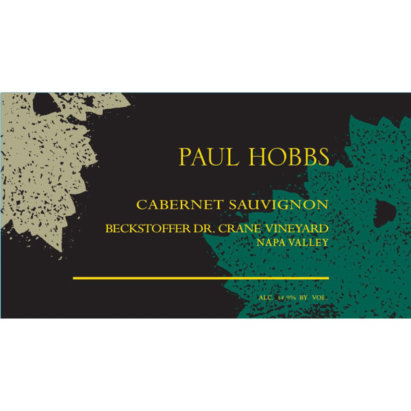 Rượu vang đỏ Paul Hobbs Beckstoffer Dr. Crane Vineyard Cabernet Sauvignon (chai Magnum 1,5 lít) 2012
