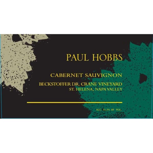 Rượu vang đỏ Paul Hobbs Beckstoffer Dr. Crane Vineyard Cabernet Sauvignon (chai Magnum 1,5 lít) 2013
