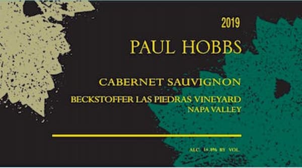 Rượu vang đỏ Paul Hobbs Beckstoffer Las Piedras Cabernet Sauvignon 2019