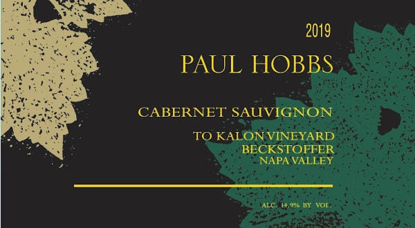 Rượu vang đỏ Paul Hobbs Beckstoffer To Kalon Vineyard Cabernet Sauvignon 2019