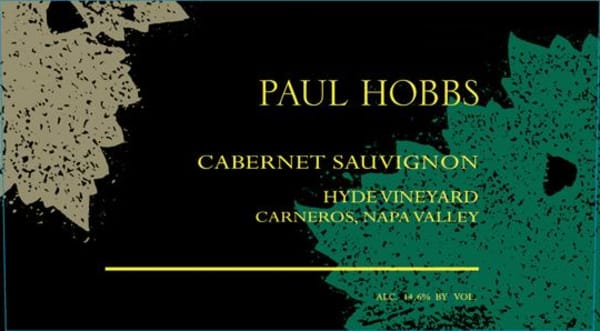 Rượu vang đỏ Paul Hobbs Hyde Vineyard Cabernet Sauvignon 2006