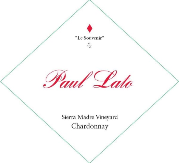 Rượu vang trằng Paul Lato Le Souvenir Sierra Madre Chardonnay 2019