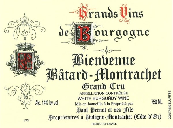 Rượu vang trằng Paul Pernot Bienvenue-Batard-Montrachet Grand Cru 2021