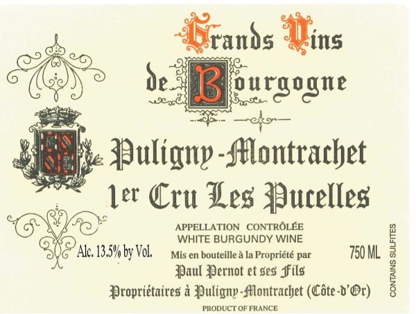 Rượu vang trằng Paul Pernot Puligny-Montrachet Pucelles Premer Cru 2020