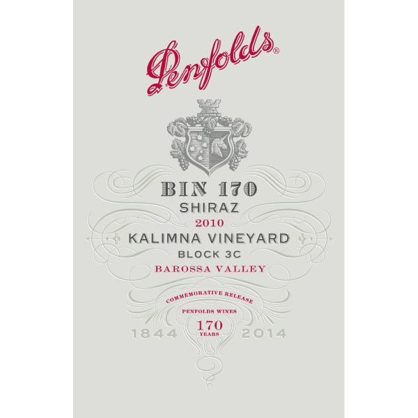 Rượu vang đỏ Penfolds Kalimna Shiraz Bin 170 Block 3C 2010