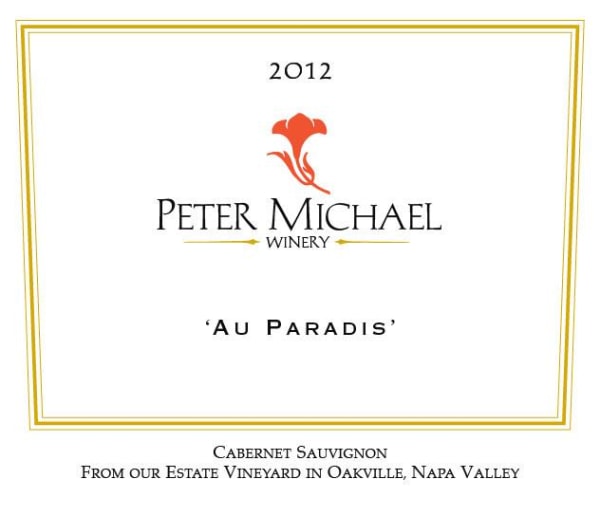 Rượu vang đỏ Peter Michael Au Paradis 2012